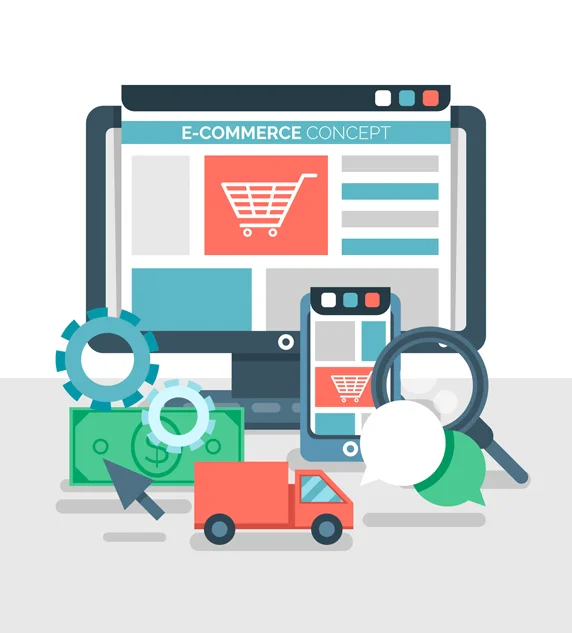 Concept Of Ecommerce Websites